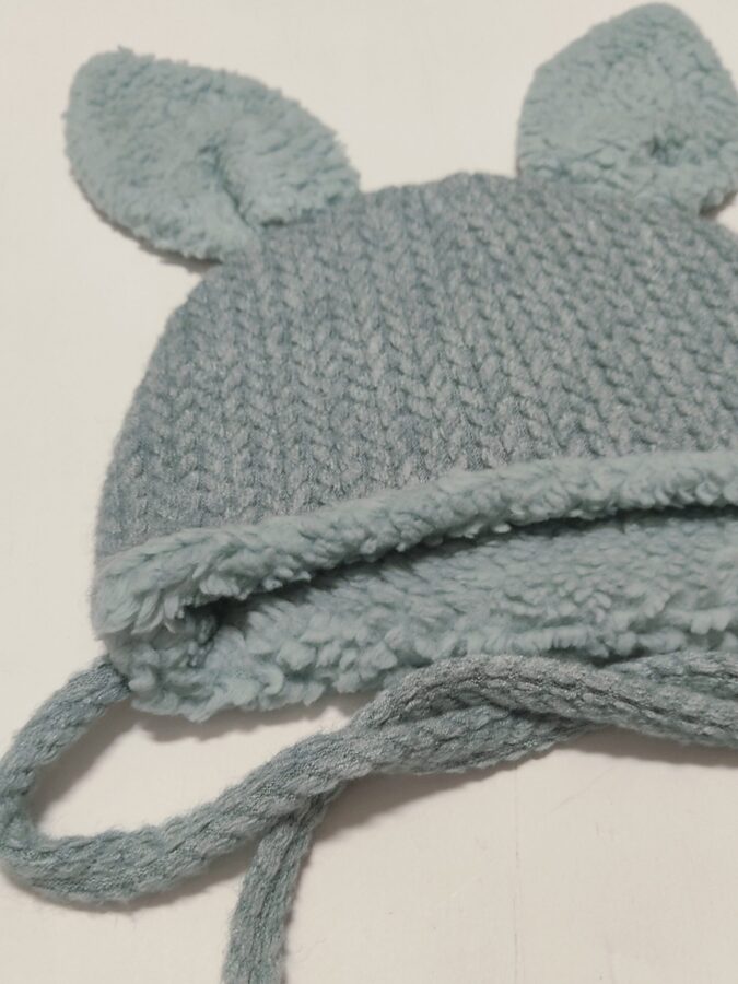 Gorro orejas verde y borreguito verde en stock 3 gorrito verde borr berde 03 scaled e1766343788841