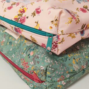 neceser verde flores art 04